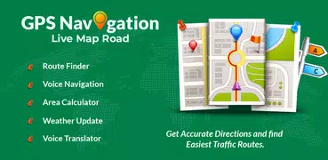 GPS Navigation Live Map Road