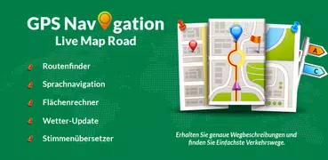 GPS Navigation Leben Karte