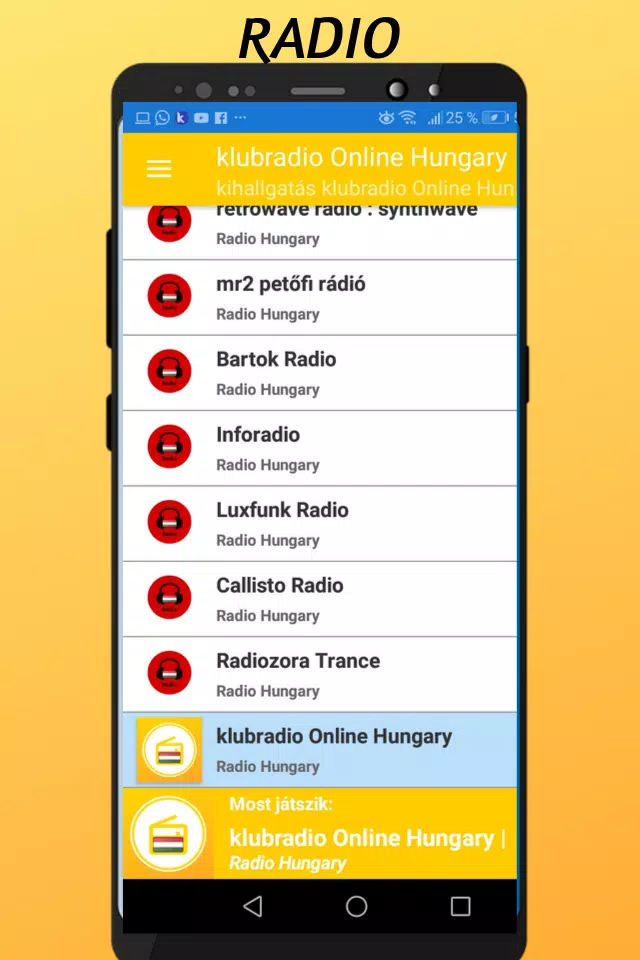 klubradio Online Hungary APK for Android Download