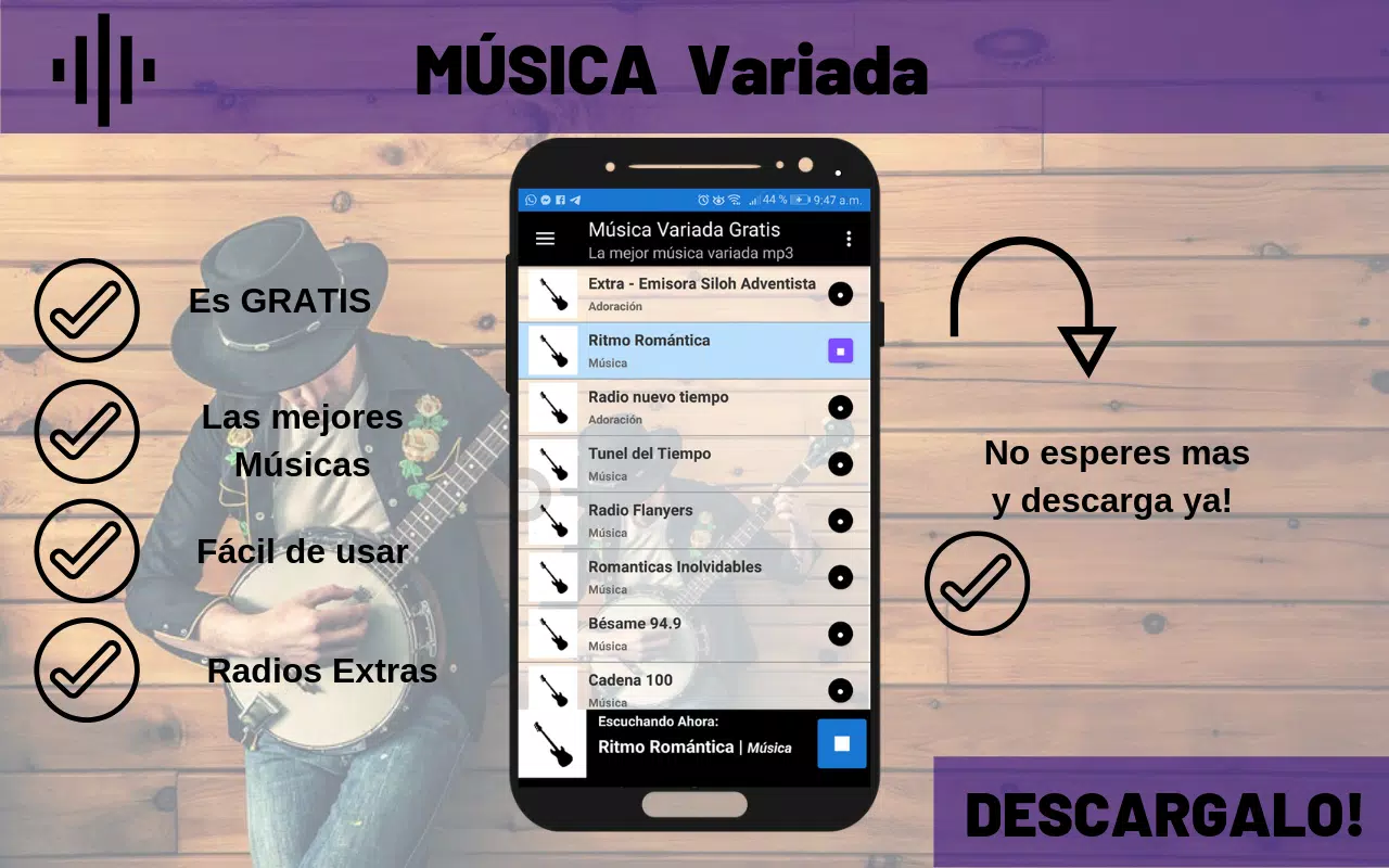 Música Variada gratis Mp3 - Radios música variada APK for Android Download