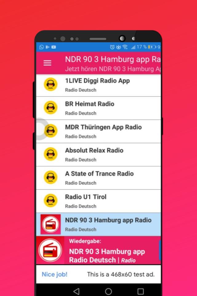 NDR 90 3 Hamburg app Radio Deutsch Live kostenlos for Android - APK Download