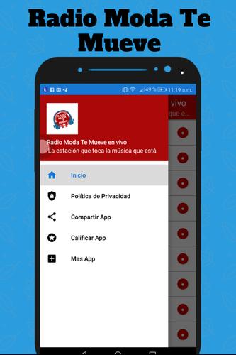 Radio Moda Te Mueve en vivo gratis radios de Perú APK pour Android  Télécharger