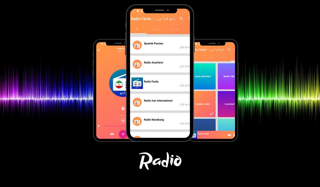 رادیو فردا برنامه زنده - Radio Farda App Live für Android - APK  herunterladen