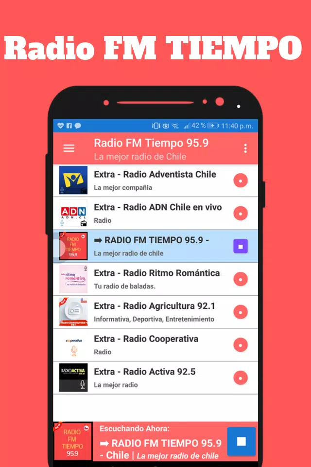 Descarga de APK de Radio FM Tiempo 95.9 para Android