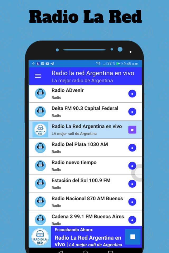 Radio La Red Argentina En Vivo For Android Apk Download
