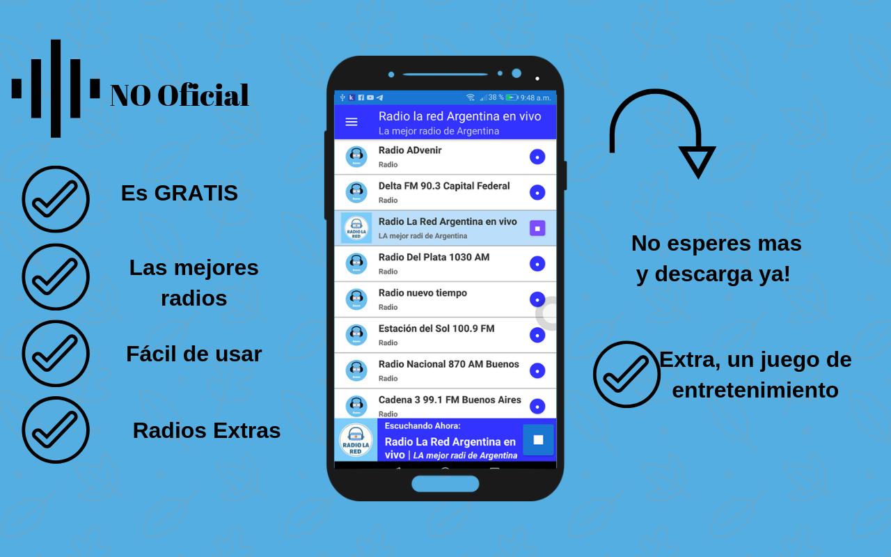 Radio La Red Argentina En Vivo For Android Apk Download