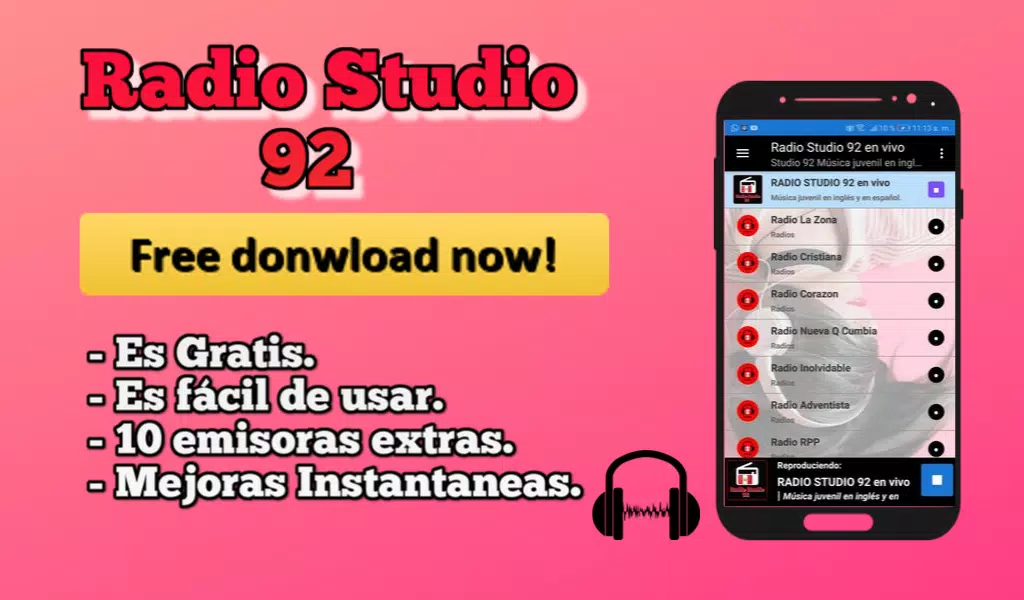 Radio Studio 92 en vivo APK for Android Download