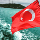 Fond d'écran drapeau turc icône