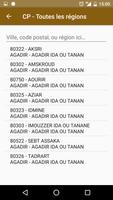 Code Postal Maroc Ekran Görüntüsü 2