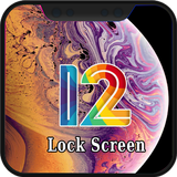 LockScreen Phone XS . Lock Screen OS 12 ícone