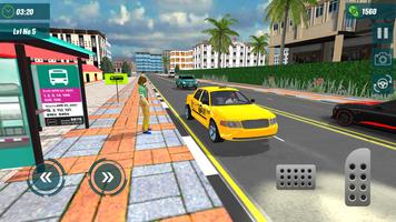 Real Taxi Driving: Taxi Games ảnh chụp màn hình 3