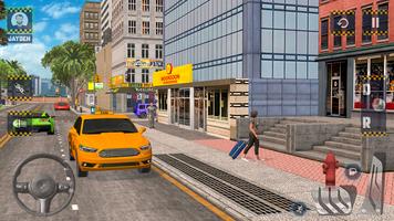 Real Taxi Driving: Taxi Games ảnh chụp màn hình 2