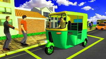 Tuk Tuk xe kéo trò chơi ô tô ảnh chụp màn hình 3