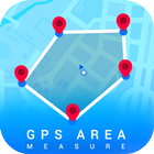 GPS Area Measure ikona