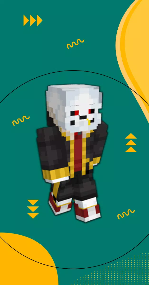 Human Dust Sans Minecraft Skin