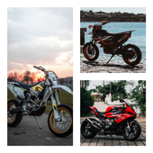 Motorcycle wallpaper app icon