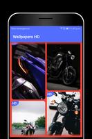 Motorcycle wallpaper app Affiche