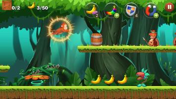 Jungle Monkey Run imagem de tela 2