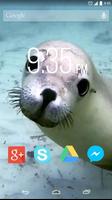 1 Schermata Cute Seal Live Wallpaper