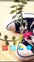 Fleur sneakers Live Wallpaper capture d'écran 2