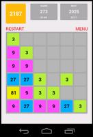 2187, the hard 2048 game Plakat