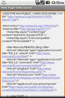 WebPageViewSource screenshot 2