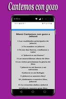 Cantemos a Jehova Letra imagem de tela 3