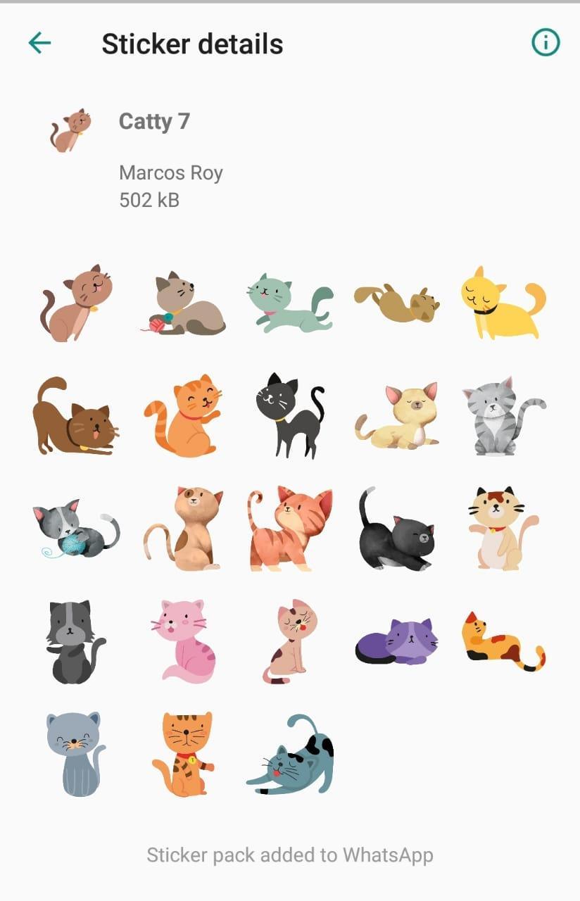 Cat Stickers For Whatsapp For Android Apk Download