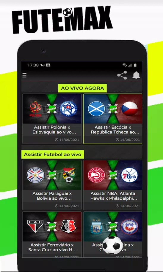 Download do APK de Futebol ao vivo agora para Android