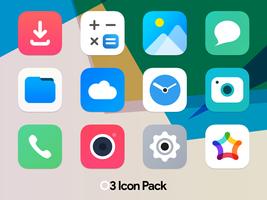 O3 Icon Pack ポスター