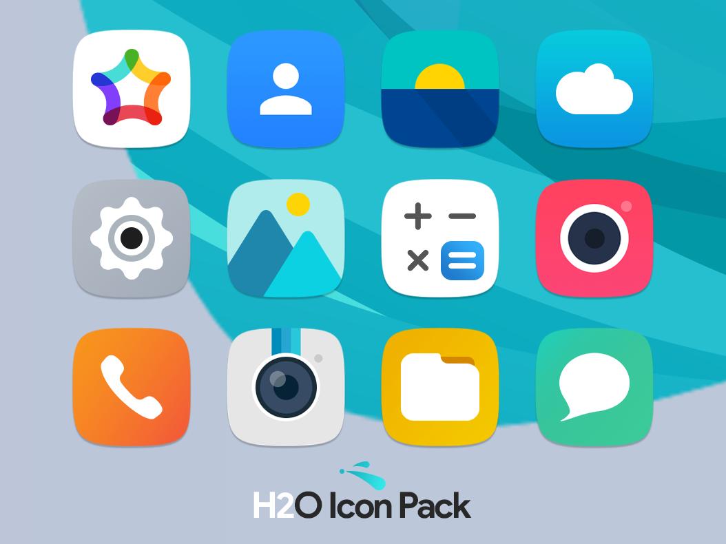 H2O Free Icon Pack Android - APK Download