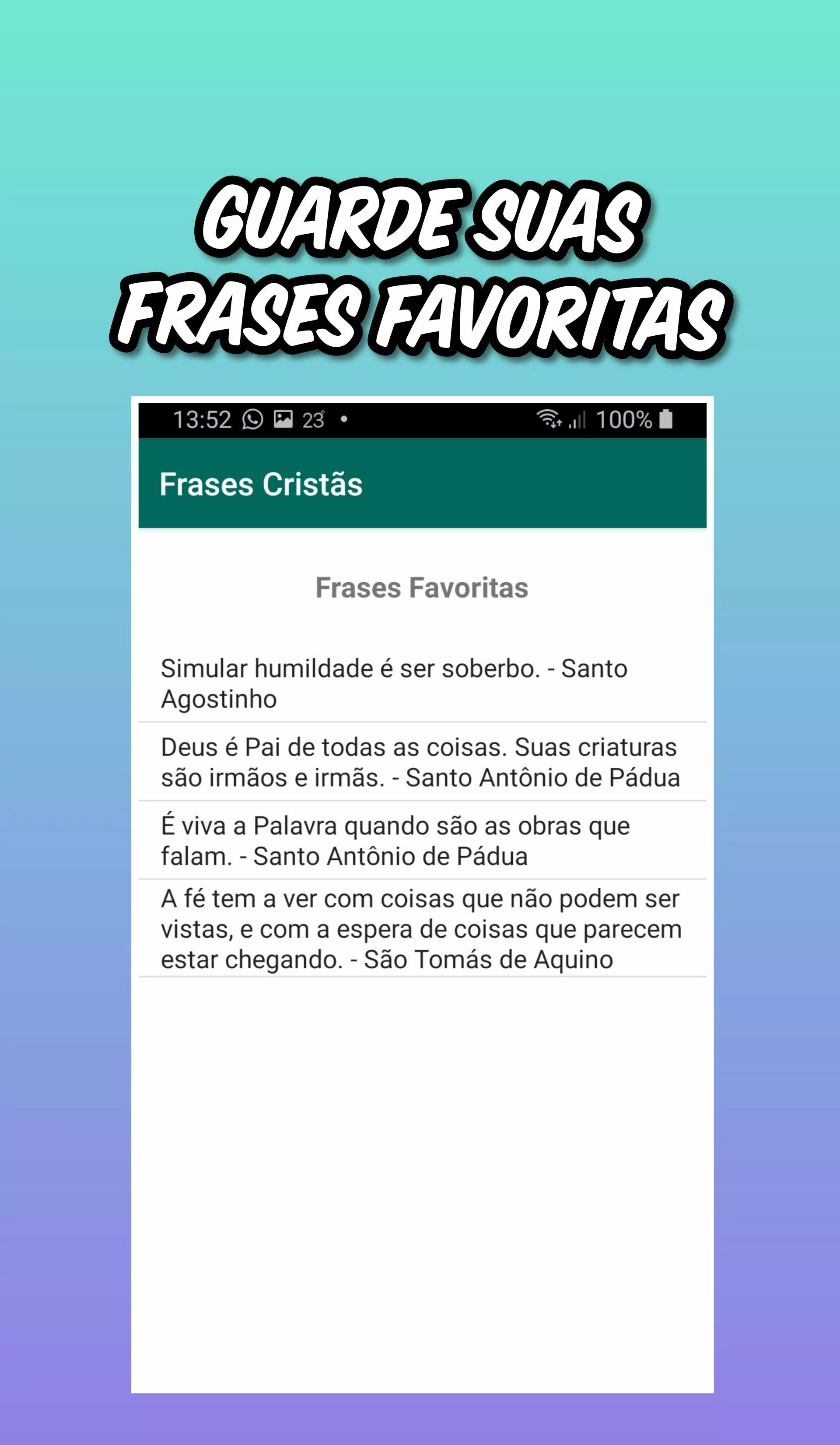 Download do APK de Frases Cristãs do Coquinho para Android