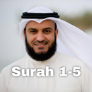 Quran Reading Mishary Rashid Surah 1-5 MP3 Offline APK