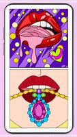 Lips Color by Number screenshot 2