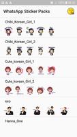 WAStickerApps Korean Idols Sticker for WhatsApp capture d'écran 1