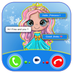 Fake Call  with Elssa & Chat ícone