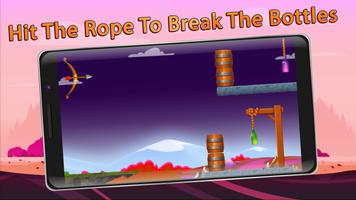 Break the bottle - Rope Cut Archery Champion screenshot 1