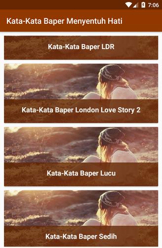 Kata Kata Baper Menyentuh Hati For Android Apk Download