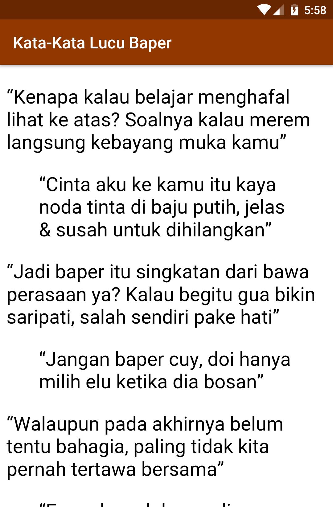  Kata  Kata  Singkatan  Yang Bikin Baper  Kata  Kata  Budak Cinta