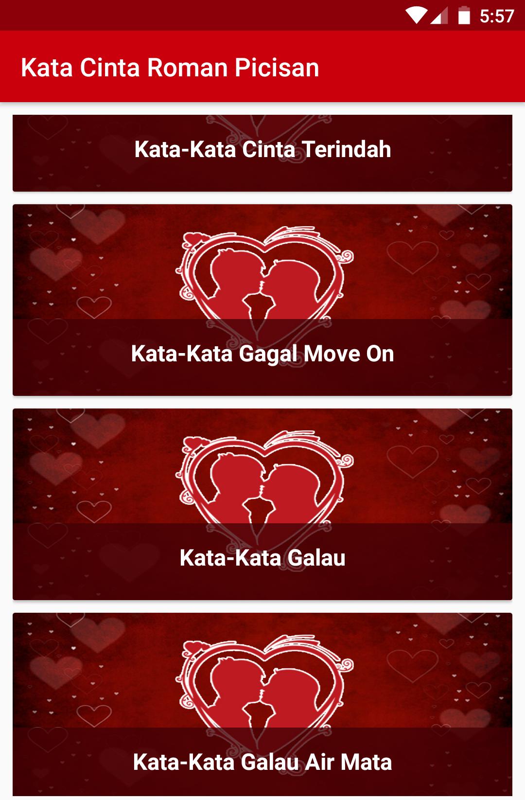 Kata Kata Cinta Roman Picisan For Android APK Download