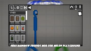 Rainbow friends Mod for melon captura de pantalla 2