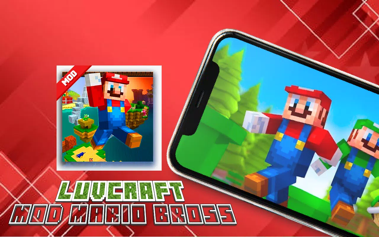 Mod Super Mario Bros For Minecraft Pe 21 Pour Android Telechargez L Apk