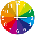 Rainbow Clock