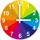 Rainbow Clock-icoon