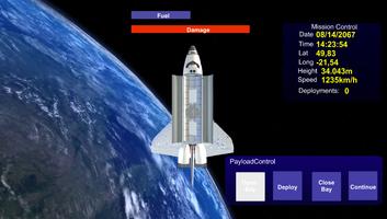 Space Shuttle 3D Simulation captura de pantalla 1
