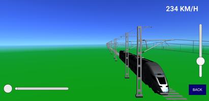 High Speed Train Simulator capture d'écran 2