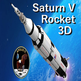 Saturn V Rocket 3D Simulation icône