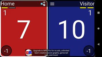 Volleyball Pong Scoreboard, Ma 海報
