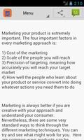برنامه‌نما Advertising & Marketing Plan T عکس از صفحه