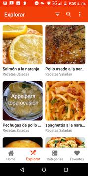 Recetas con naranja 截图 1